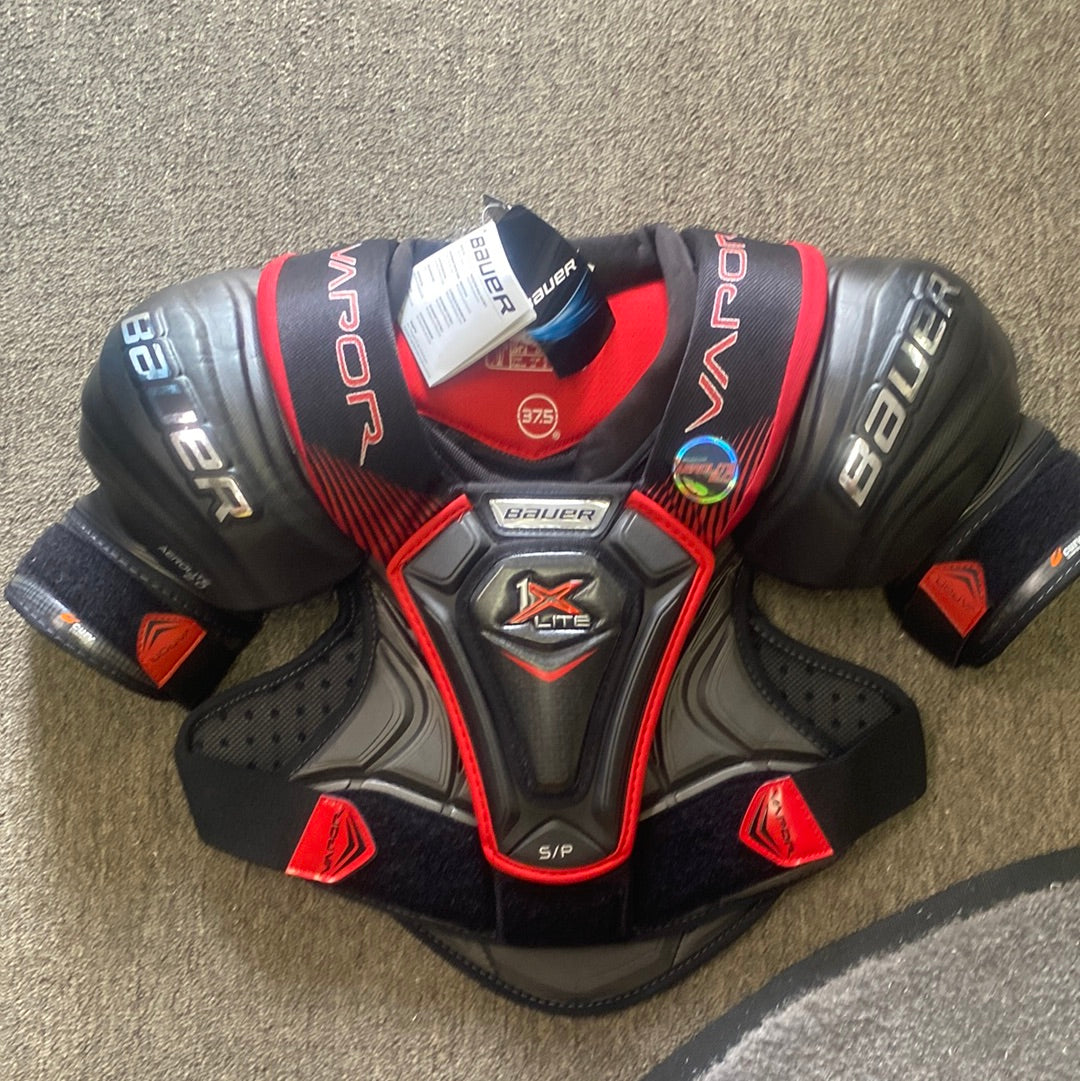 New Bauer Vapor 1X Lite Shoulder Pads Small Never Made It Pro Stock