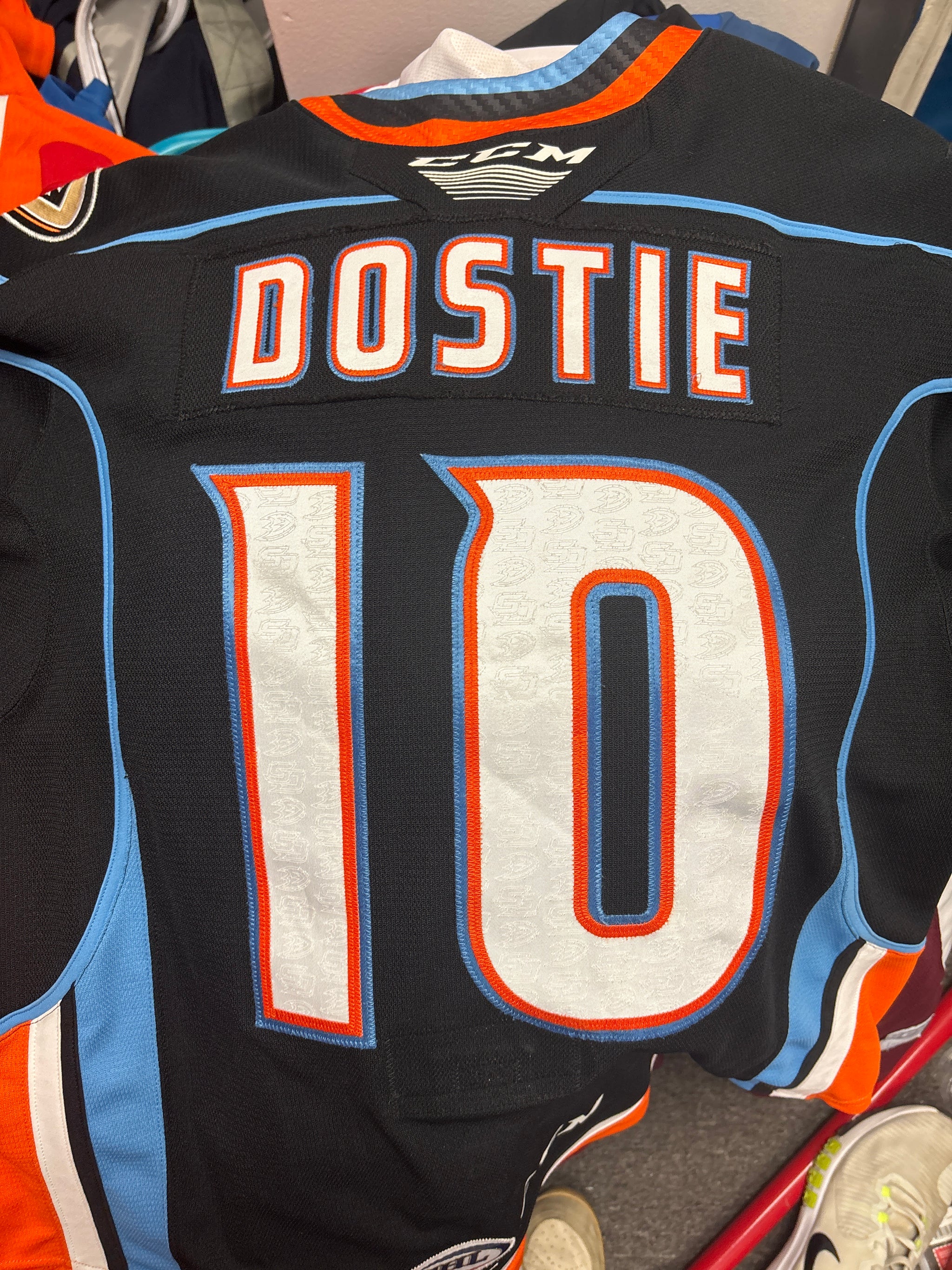 San Diego Gulls CCM Black Game Jersey - Multiple Players – Never