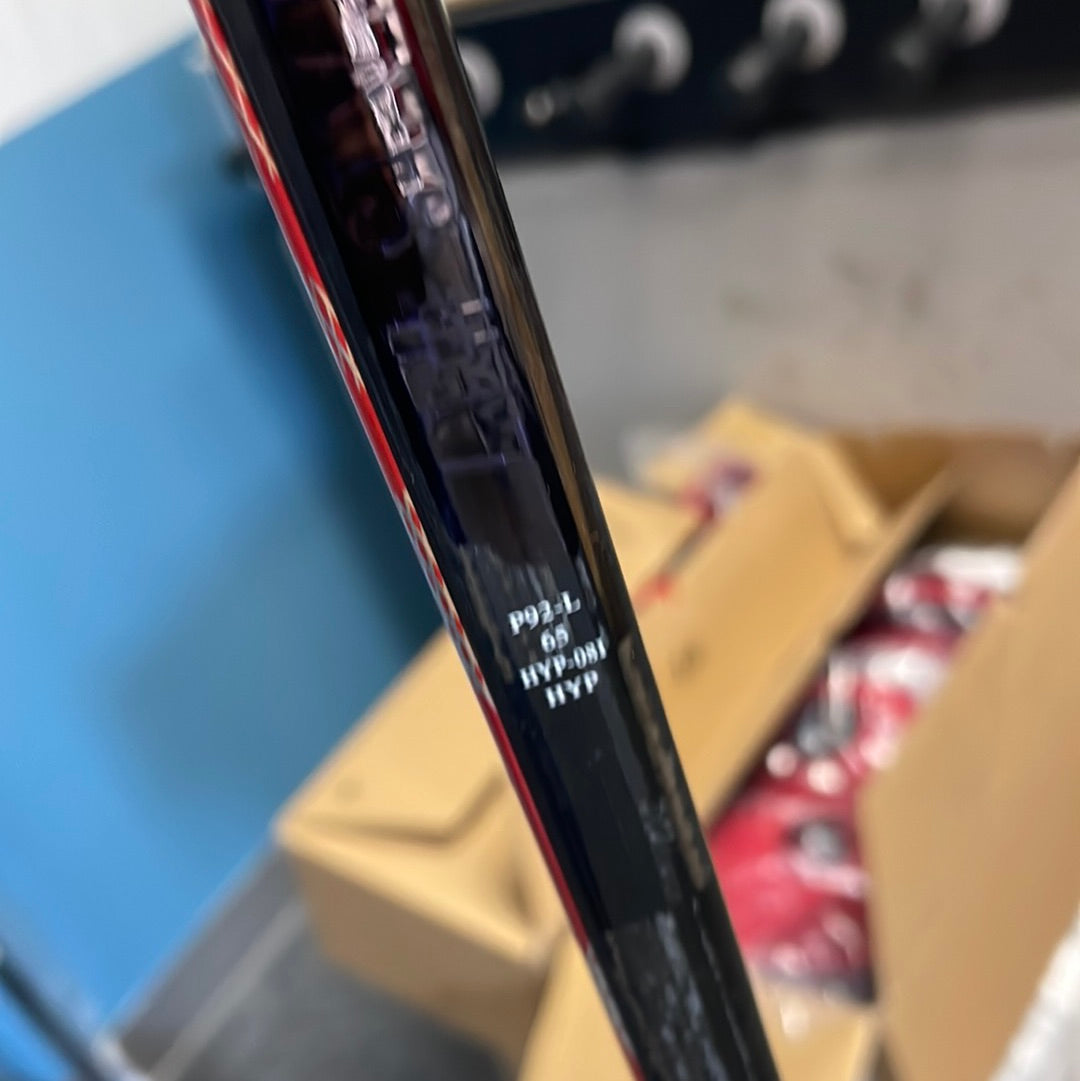 17 New Intermediate Bauer Vapor Hyperlite - LH - P92 - 65 Flex