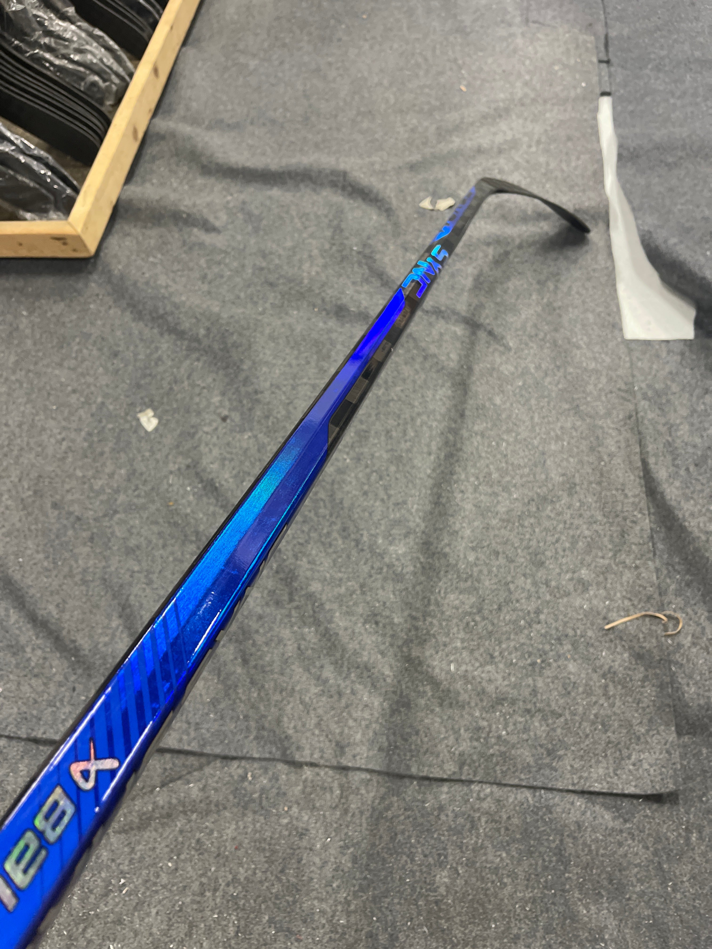 Go Blue 23 New P92 70 Flex Bauer Nexus SYNC - LH - Michigan - Custom Blue  Chrome