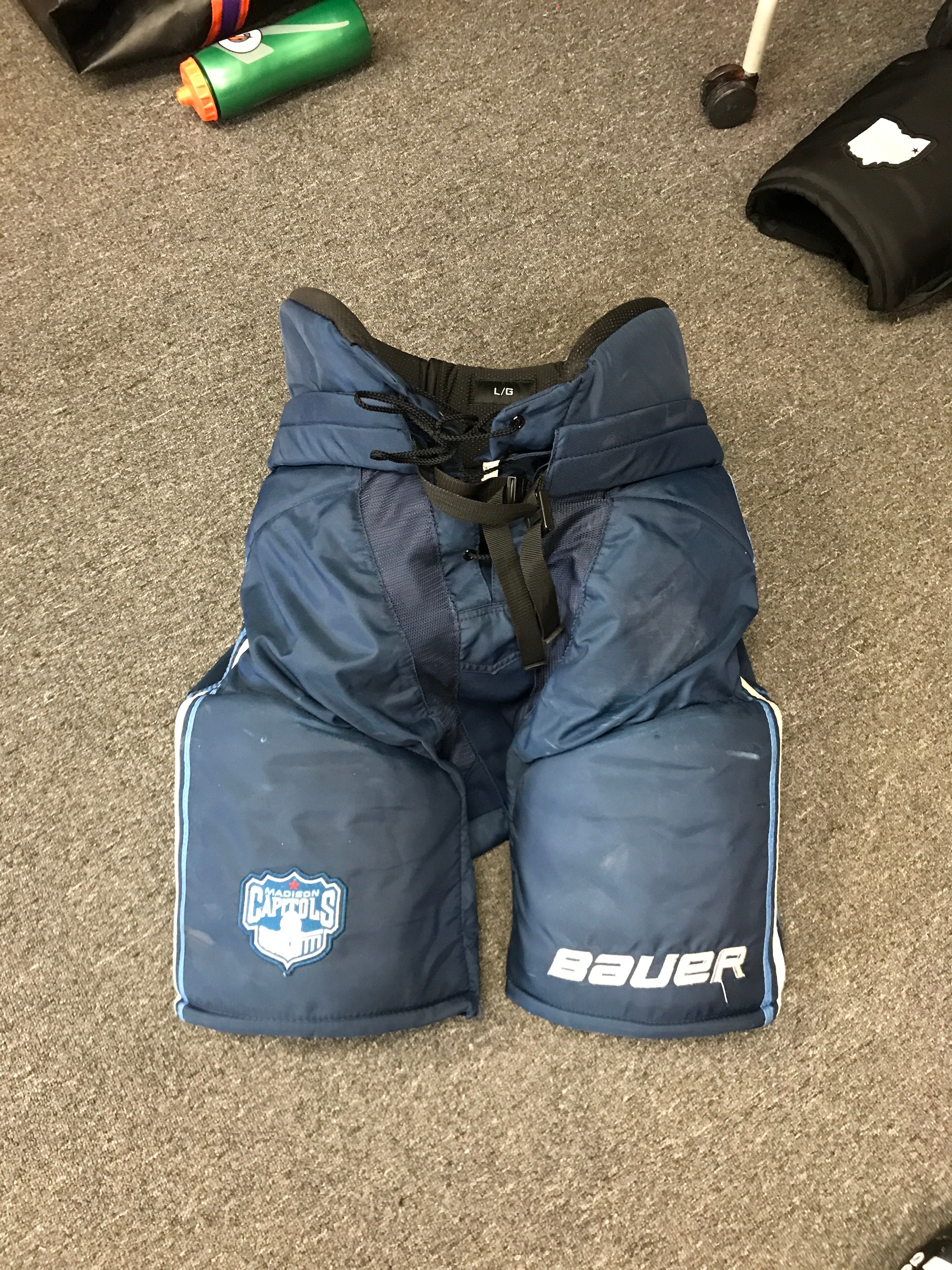 Bauer Custom Shells Used Bauer Custom Pro large Pro Stock Pants – Never Made It Pro Stock