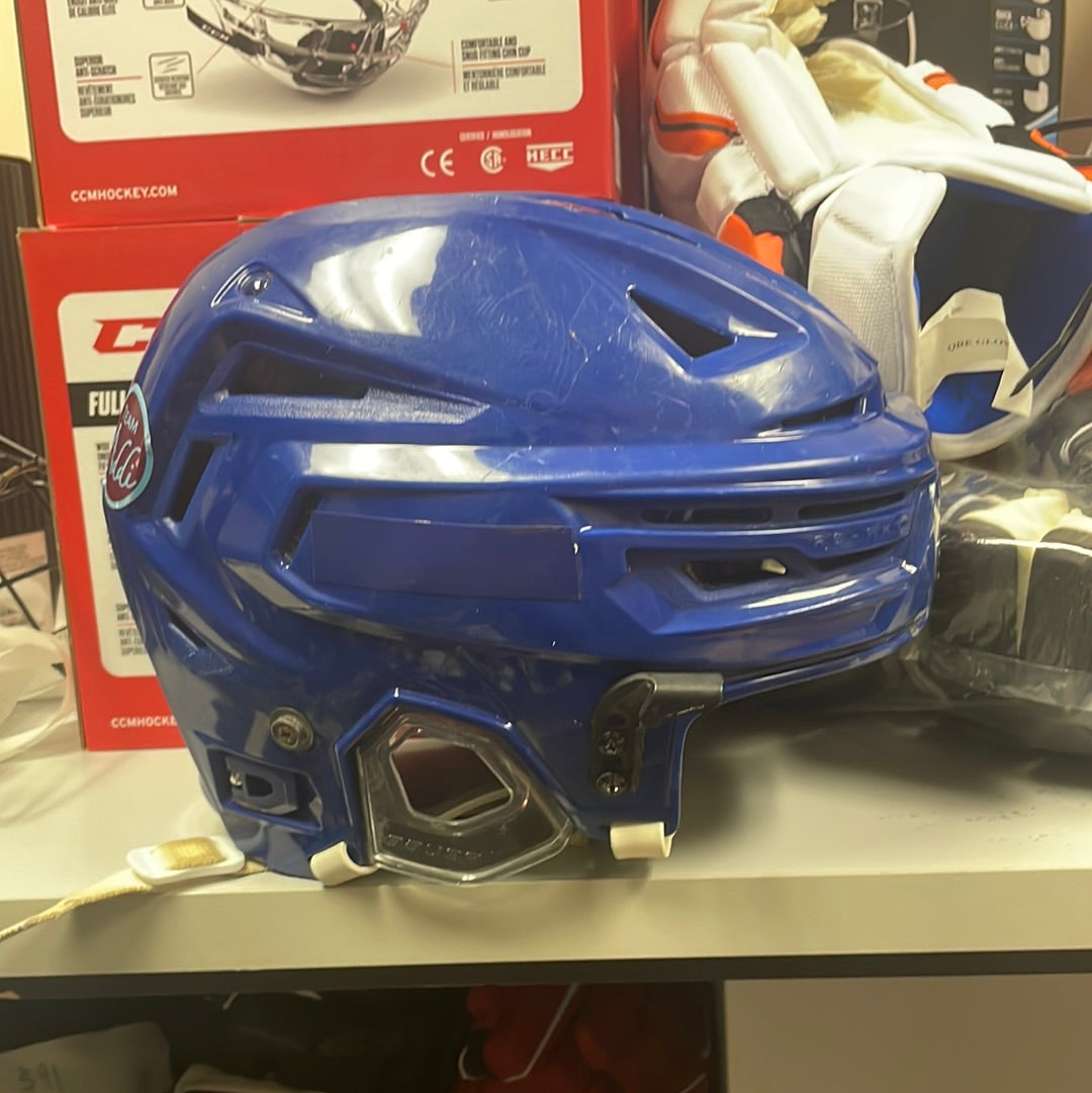 Used Anaheim Ducks Bauer Reakt Medium Helmet - with Visor – Never