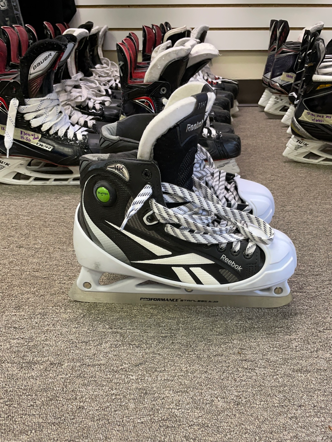 Reebok 20k goalie skates hotsell
